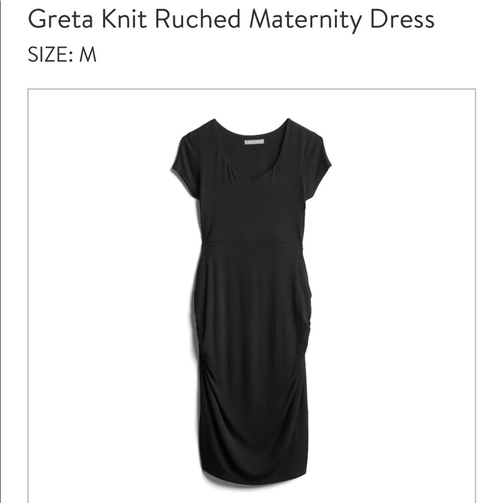 Loveappella black maternity dress size M